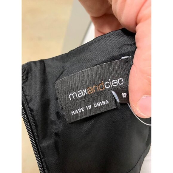 Max and Cleo Semi Formal Strapless Dress Womens Size 8 Petite - Picture 4 of 5